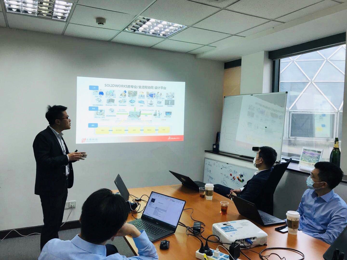 solidworks经销商生信科技销售团队演讲大赛完美收官