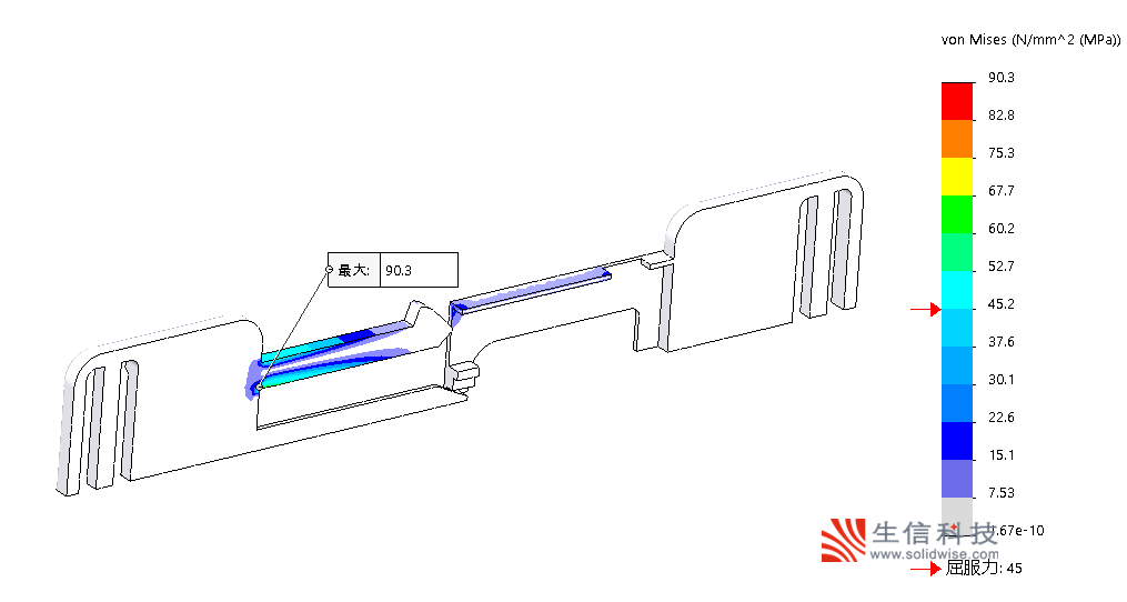 solidworks simulation非线性模块