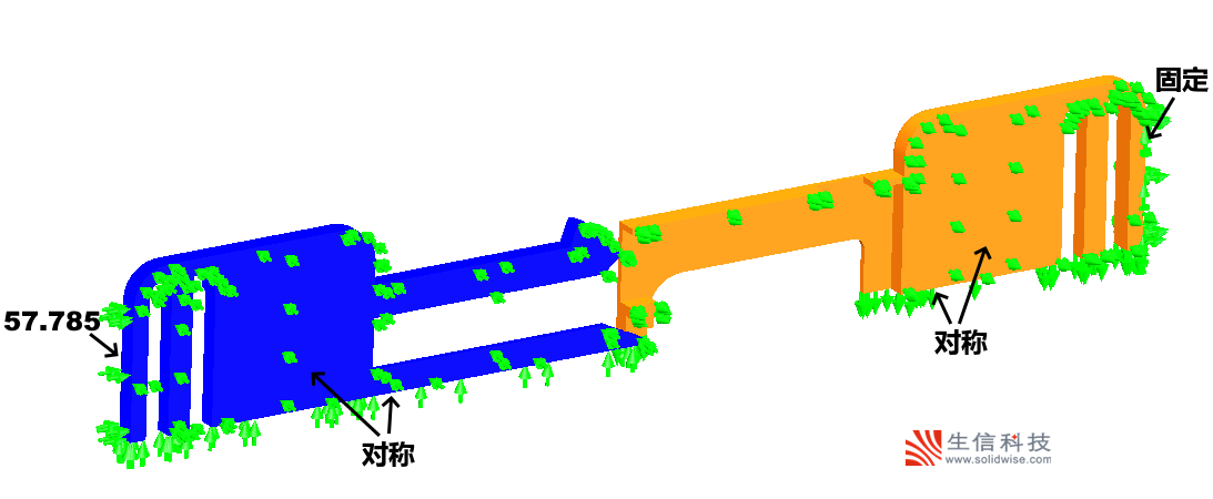 simulation卡扣应用
