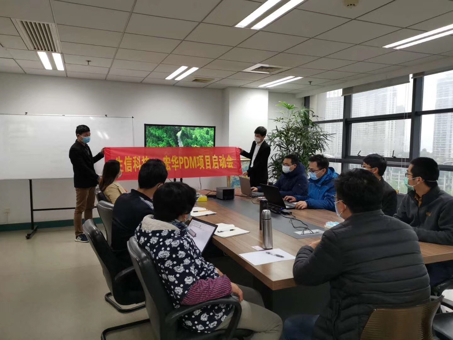 宏华数码与生信科技solidworks pdm项目顺利上线