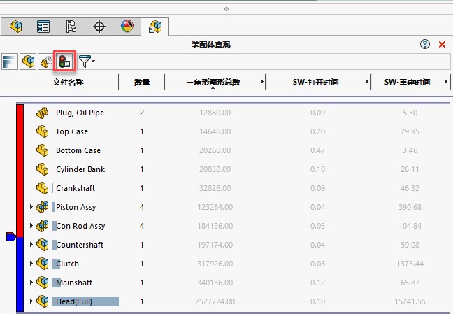 solidworks装配体直观工具