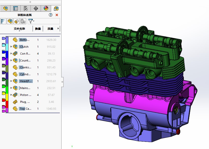 solidworks装配体的x光机