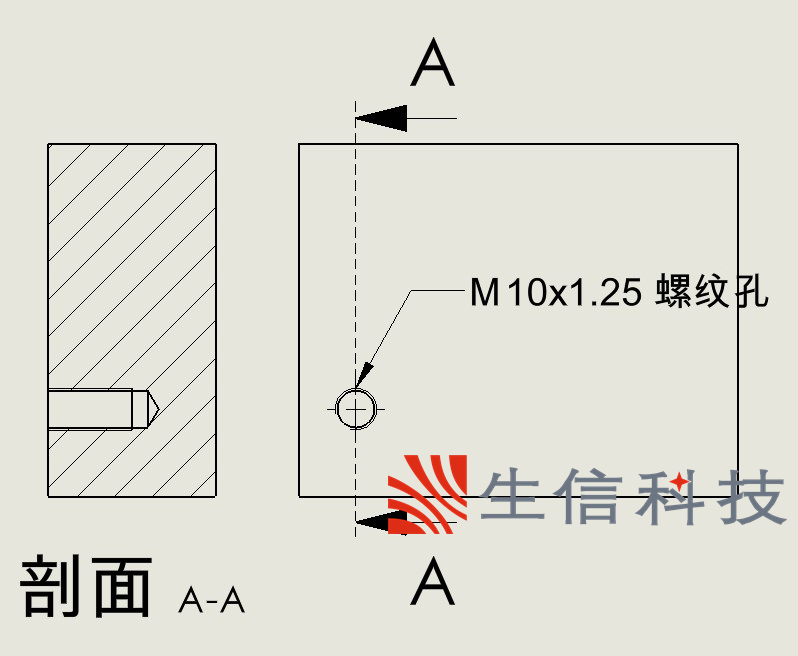 标准螺纹孔