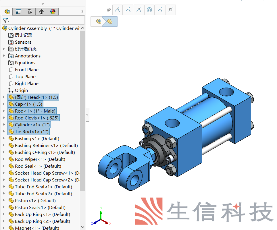solidworks装配体配置