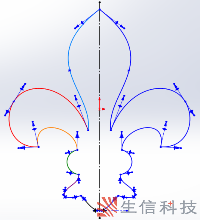 solidworks常见绘制样条线的方式