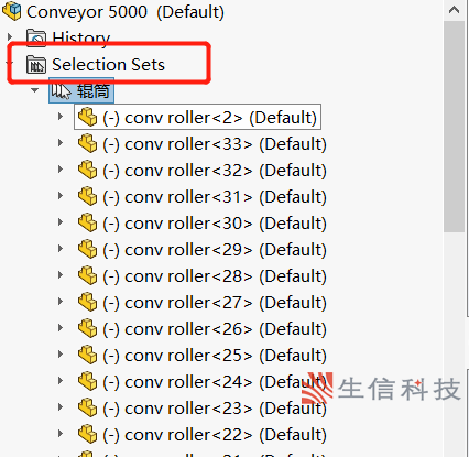 零件的快速选择