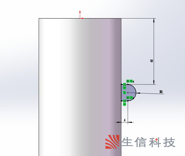 用solidworks创建波纹管