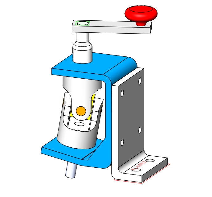 solidworks simulation如何快速设定螺栓连接