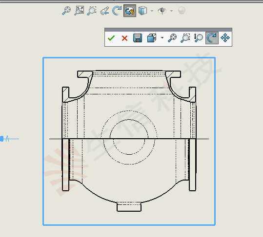solidworks等轴测剖切视图的创建技巧
