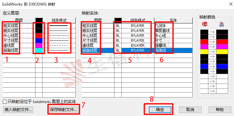 工程图导出为dwg图纸